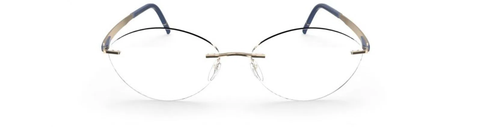 Silhouette Blend Chassis Rimless 5555 Eyeglasses - view 5